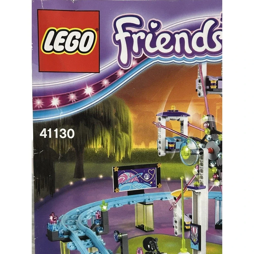 LEGO Friends 41130 Amusement Park Roller Coaster Manual Only *No Bricks*